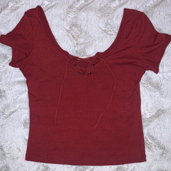 Garage Tops - Garage - Red Crop Top